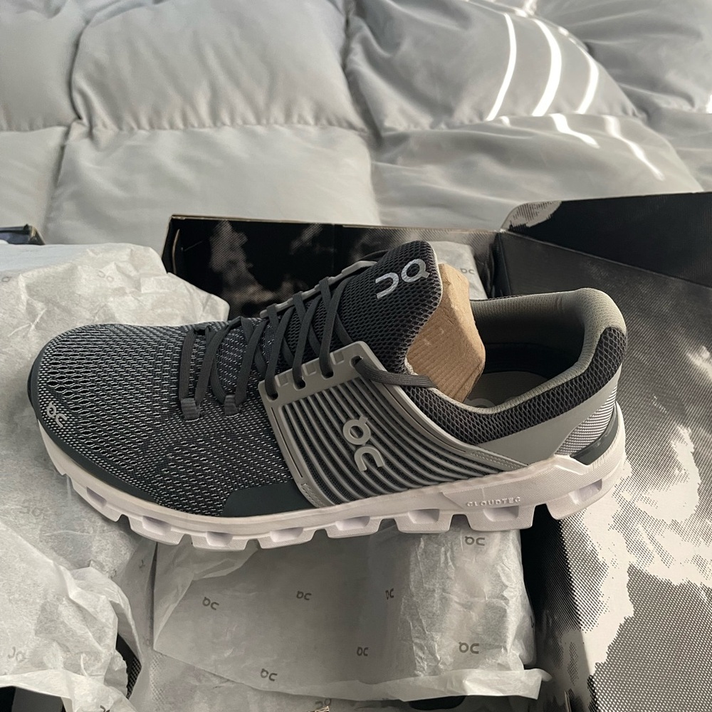 ON Running Cloudswift Sneakers - Rock Slate